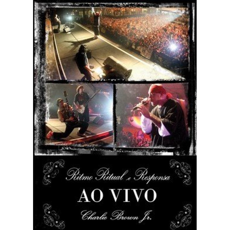 DVD Charlie Brown Jr. Ritmo, Ritual E Responsa Ao Vivo